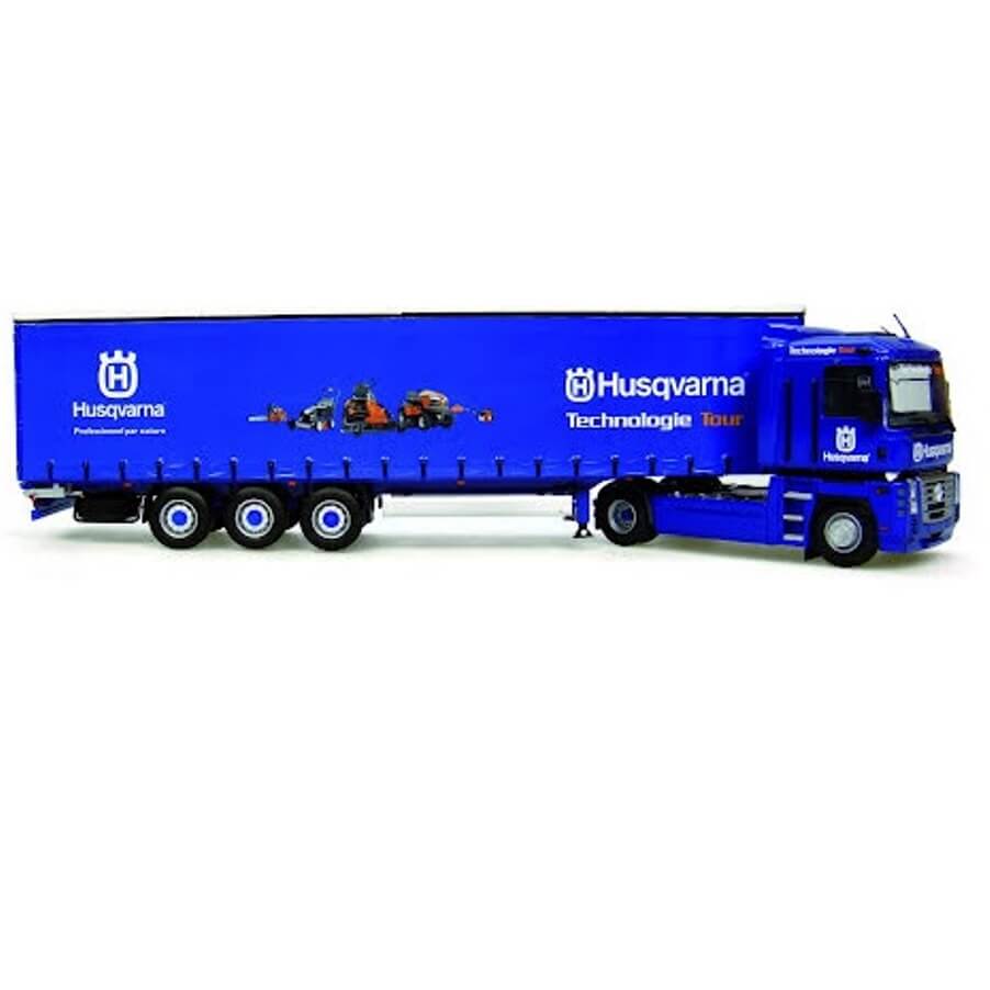 5-5681 renault magnum krone trailer husqvarna kts maskiner universal hobbies