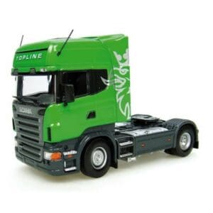 5-5694 scania r580 topline truck green light colour kts maskiner universal hobbies